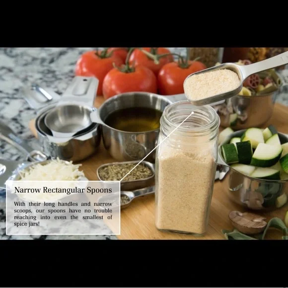 Measuring Cups & Spoons Set (Stainless Steel) - Picture 9 of 9